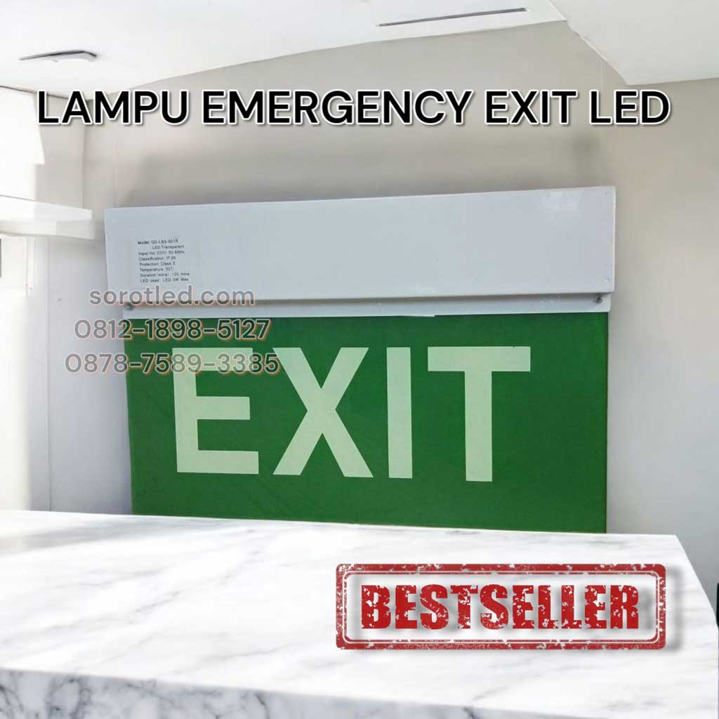 lampu evakuasi tangga darurat