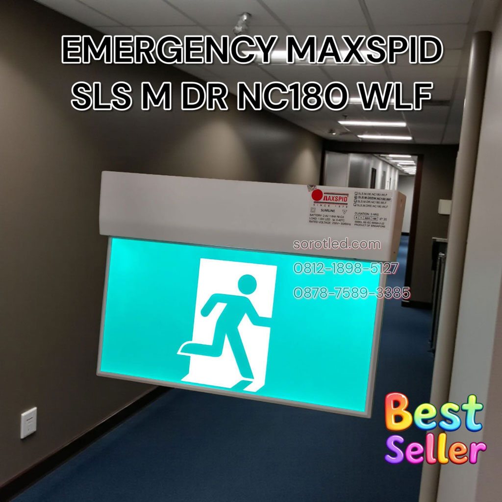 lampu exit maxspid sls