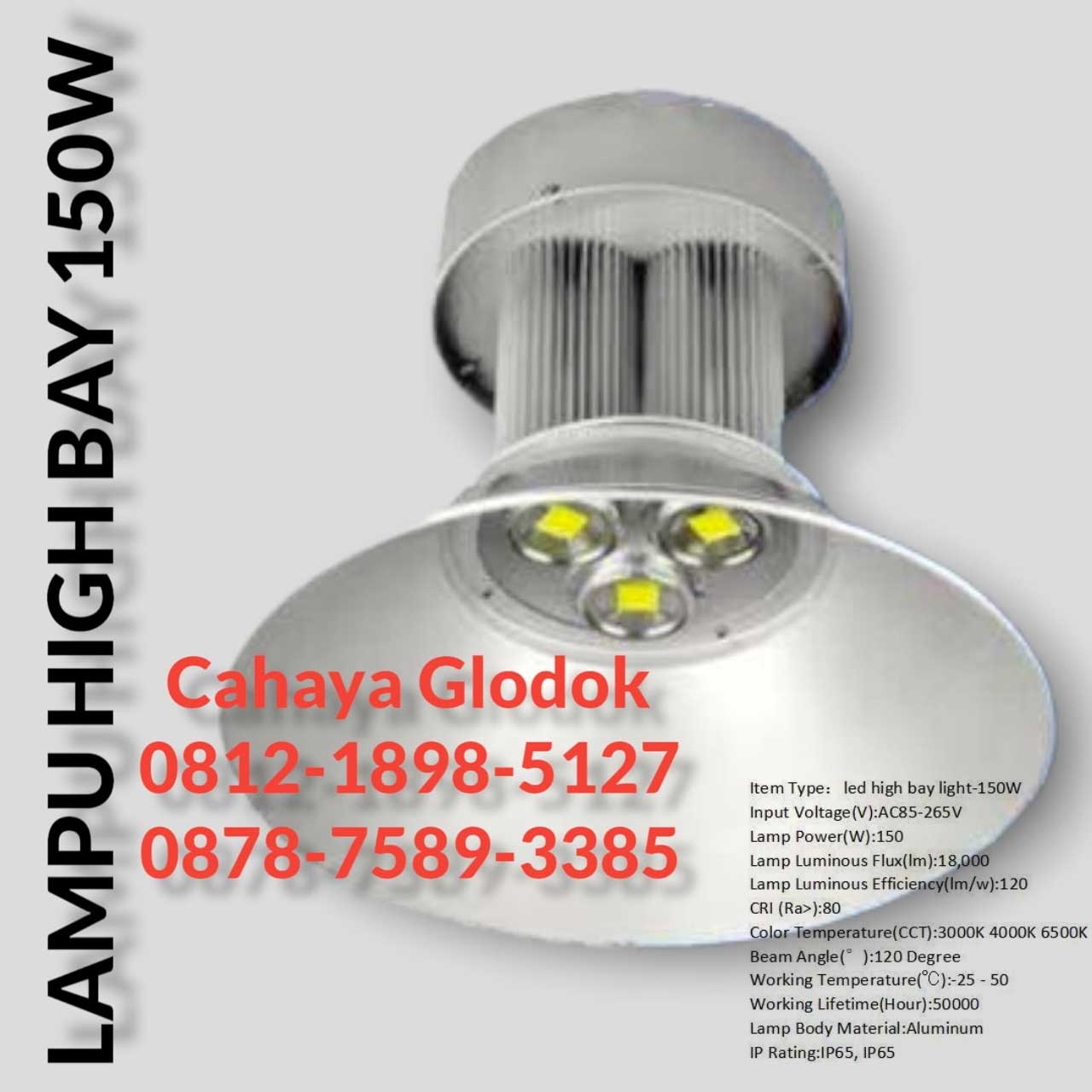 lampu high bay 150w