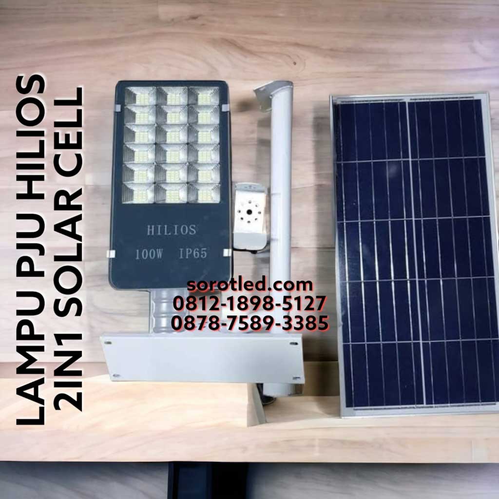 lampu jalan hilios solar