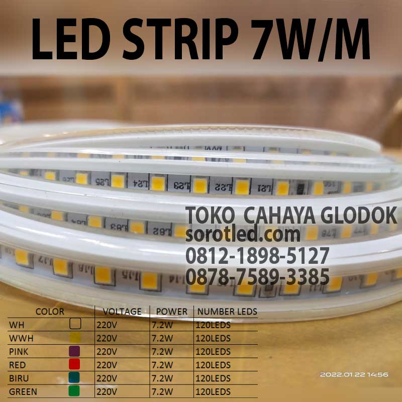 lampu selang strip 2835