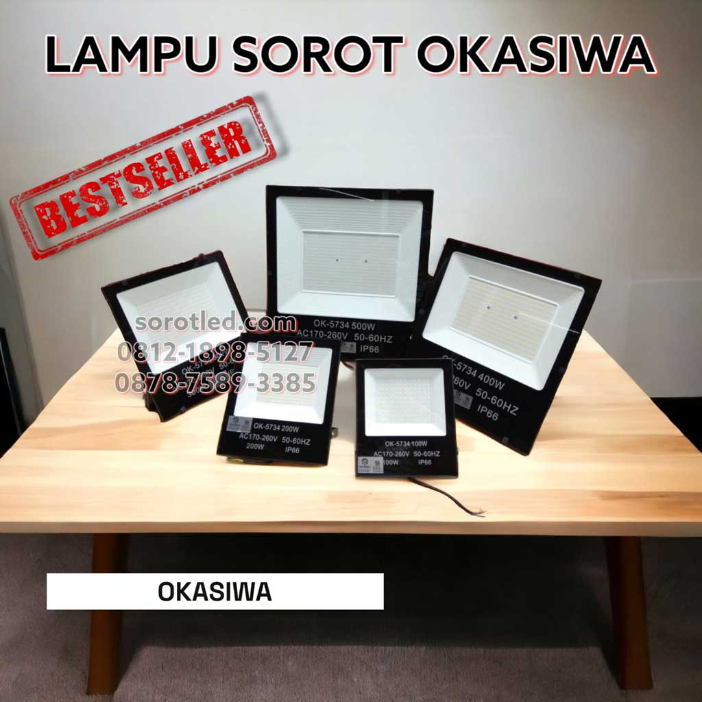 lampu sorot led okasiwa