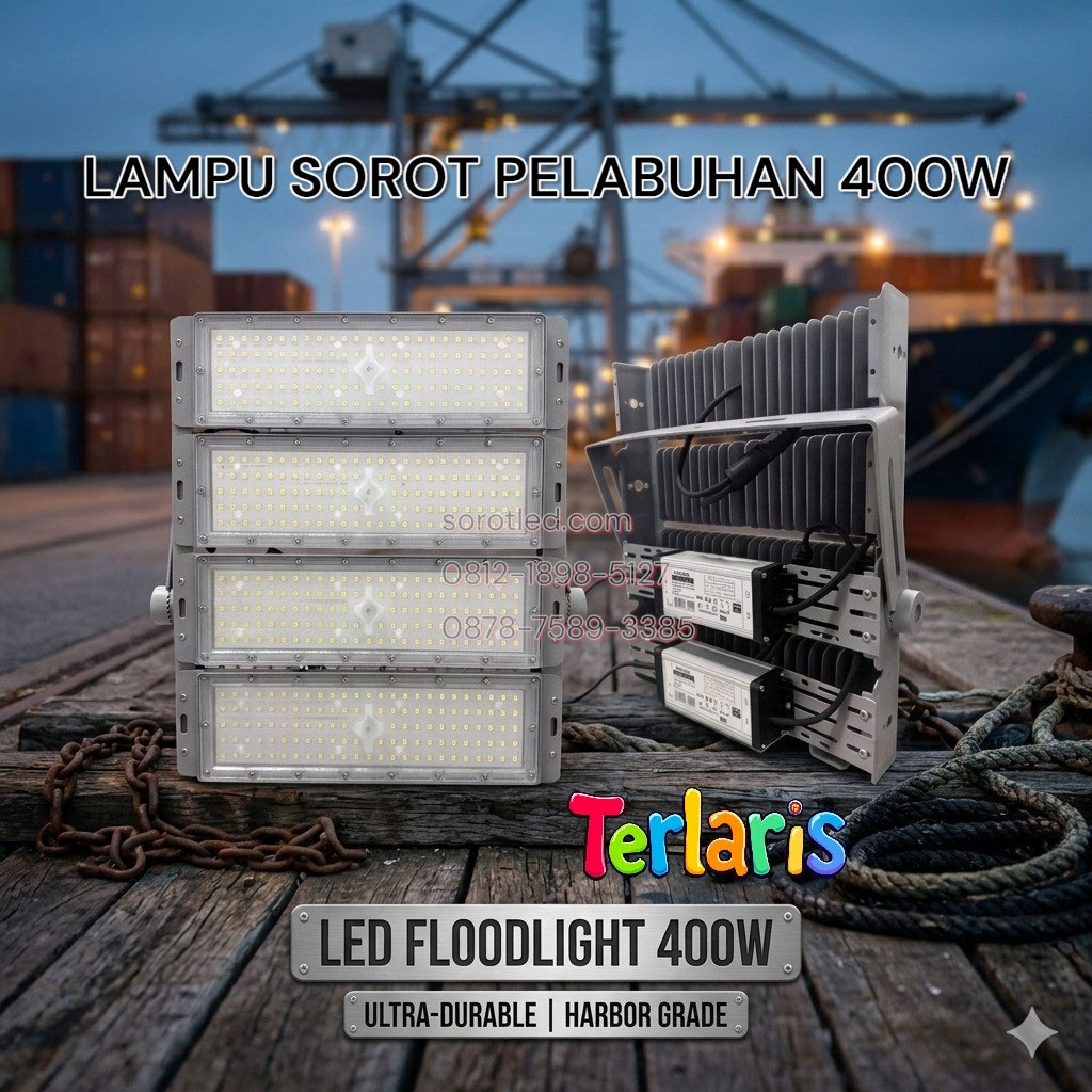 lampu sorot pelabuhan 400w