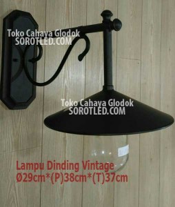 Lampu Dinding Vintage E27