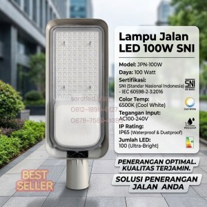 lampu jalan 100w sni