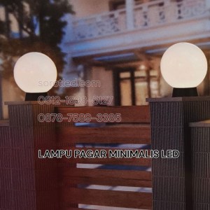 lampu pagar minimalis