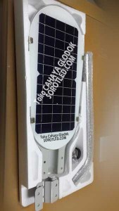 Lampu PJU LED Solar Cell 50watt All in One Ekonomis