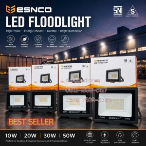 lampu sorot esnco 50w ip66 sni