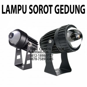 lampu sorot gedung