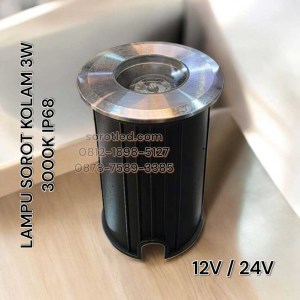 lampu sorot lantai kolam