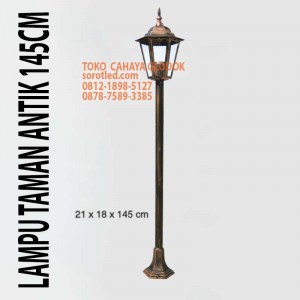 lampu taman antik 145 cm