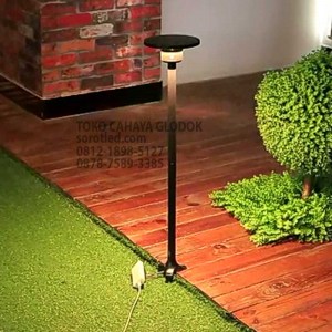 lampu taman bollard minimalis