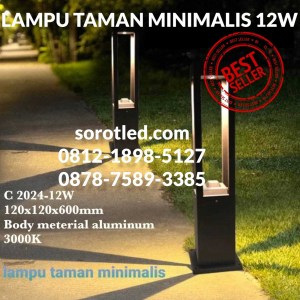 lampu taman outdoor minimalis